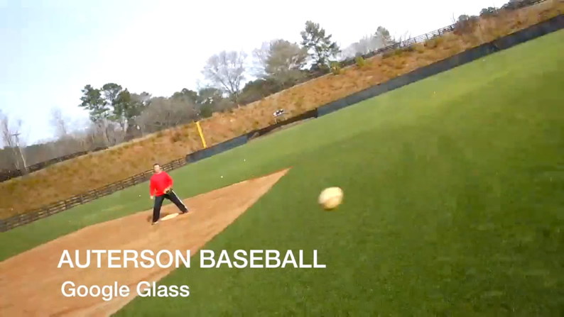 Auterson Baseball Sessions using Google Glass